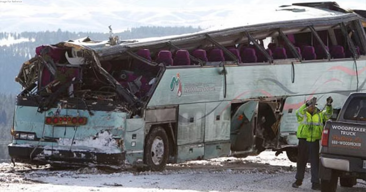 Canada: 4 killed, more than 50 hospitalised in British Columbia bus crash